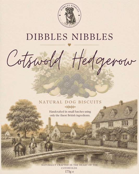 Cotswold Hedgerow Dog Biscuits (Apple & Blackberry)