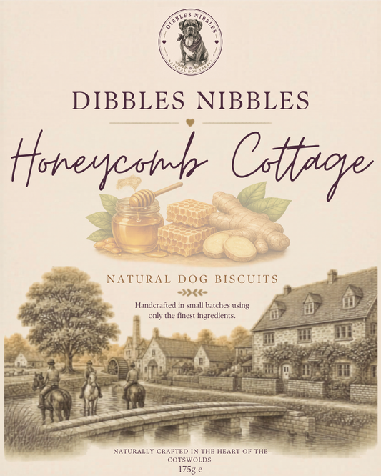 Honeycomb Cottage Dog Biscuits ( Cotswold Honey & Ginger)