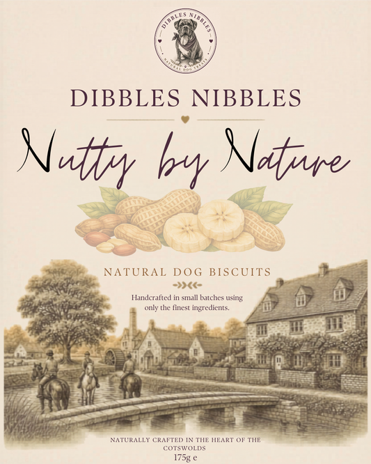 Nutty by Nature Dog Biscuits ( Peanut Butter & Banana)